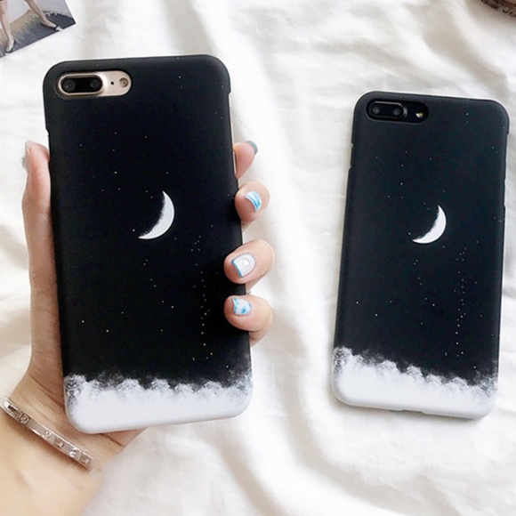 NEW iPhone XS/X Crescent Moon Night Case - Picture 3 of 7